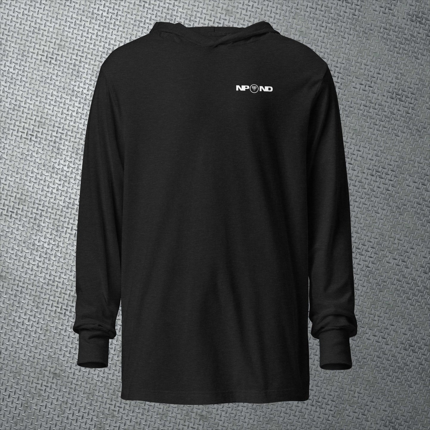 Hooded long-sleeve tee