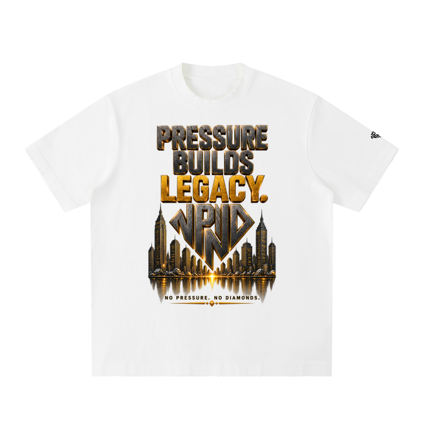 NPND Heavyweight Vintage Washed Frayed T-Shirt
