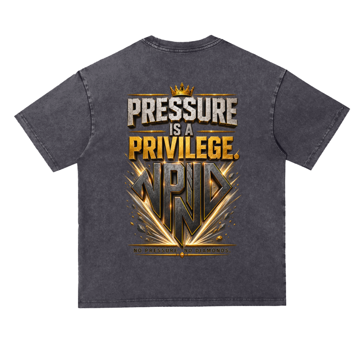 NPND Snow Washed Heavyweight Oversize T-Shirt