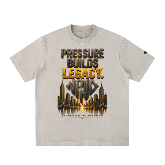 NPND Heavyweight Vintage Washed Frayed T-Shirt