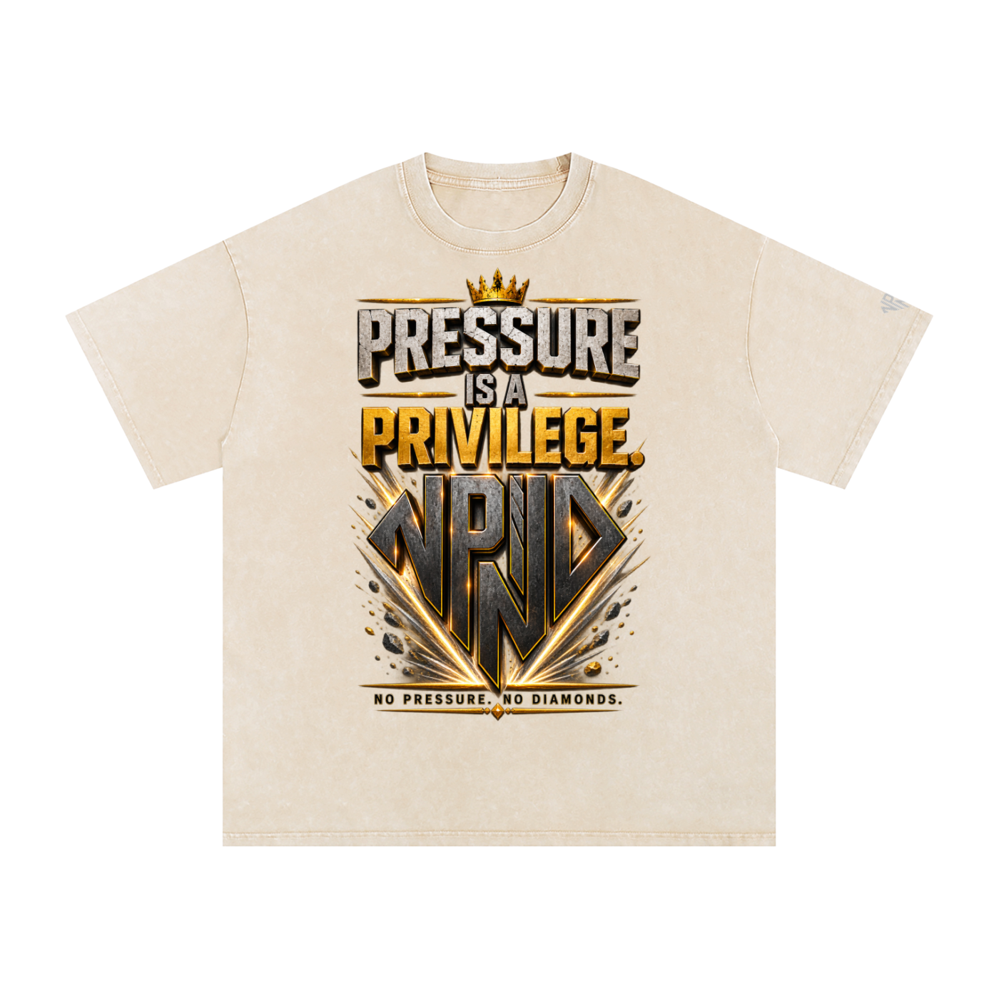 NPND Snow Washed Oversized T-Shirt