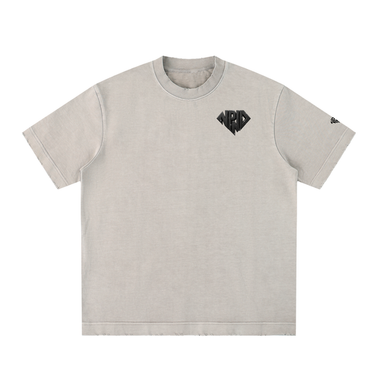 NPND Heavyweight Vintage Washed Frayed T-Shirt