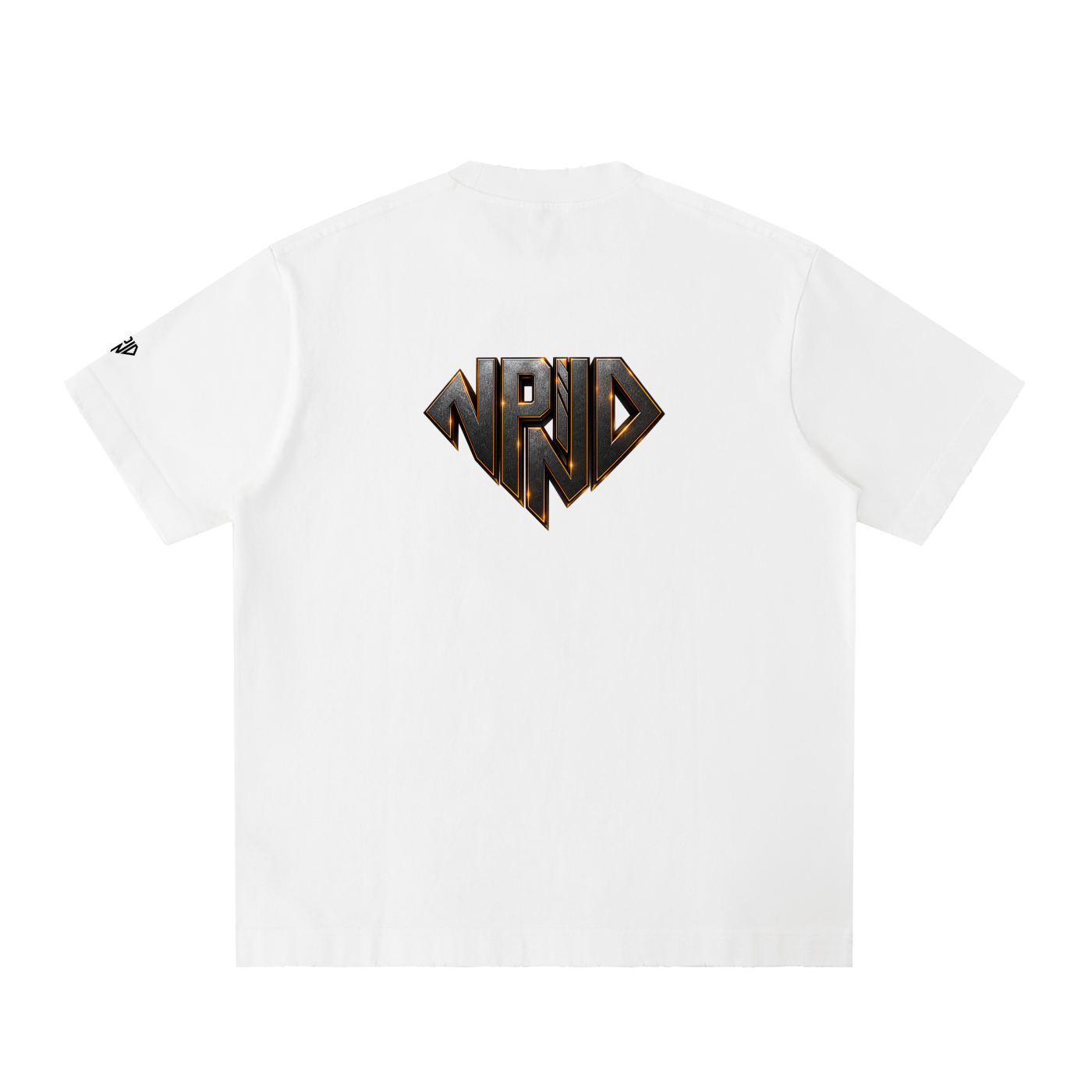 NPND Heavyweight Vintage Washed Frayed T-Shirt