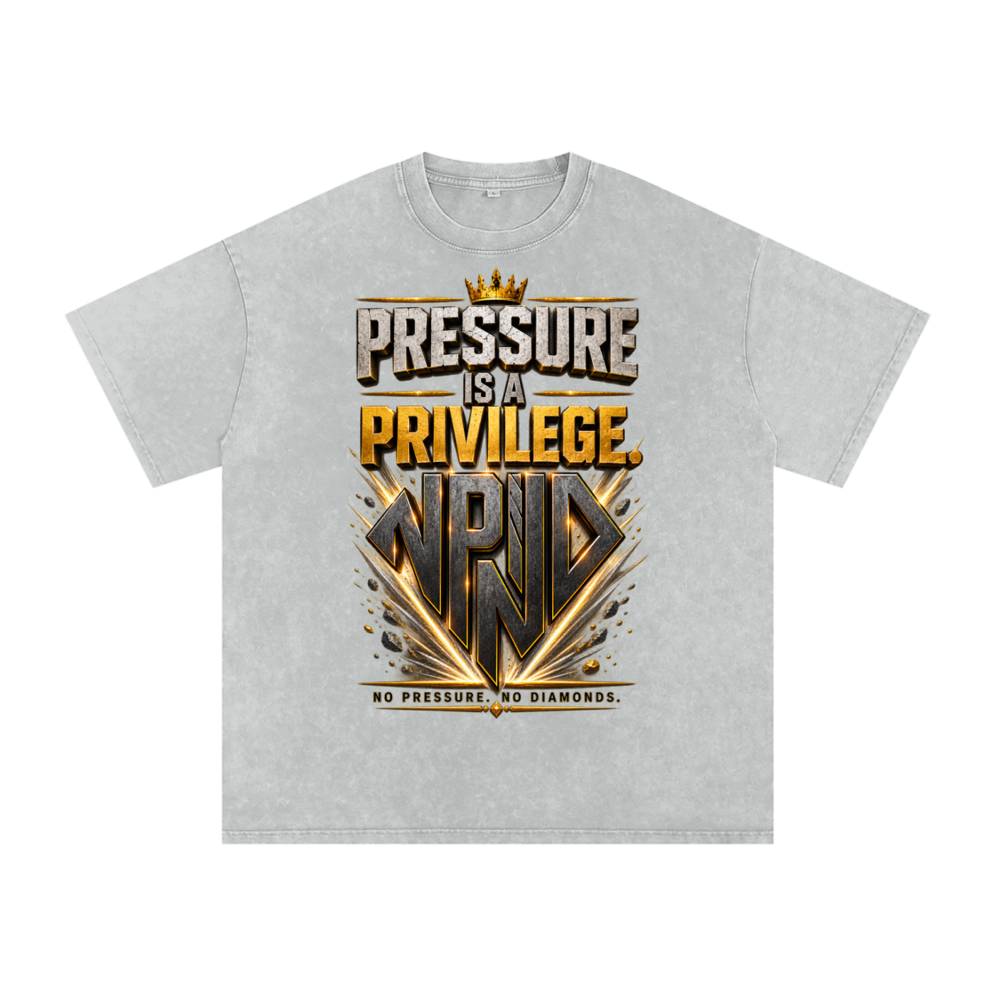 NPND Snow Washed Oversized T-Shirt