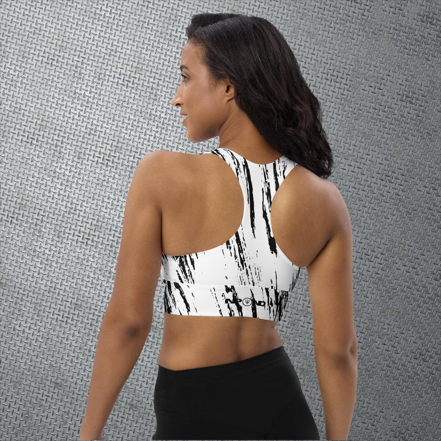 Longline sports bra