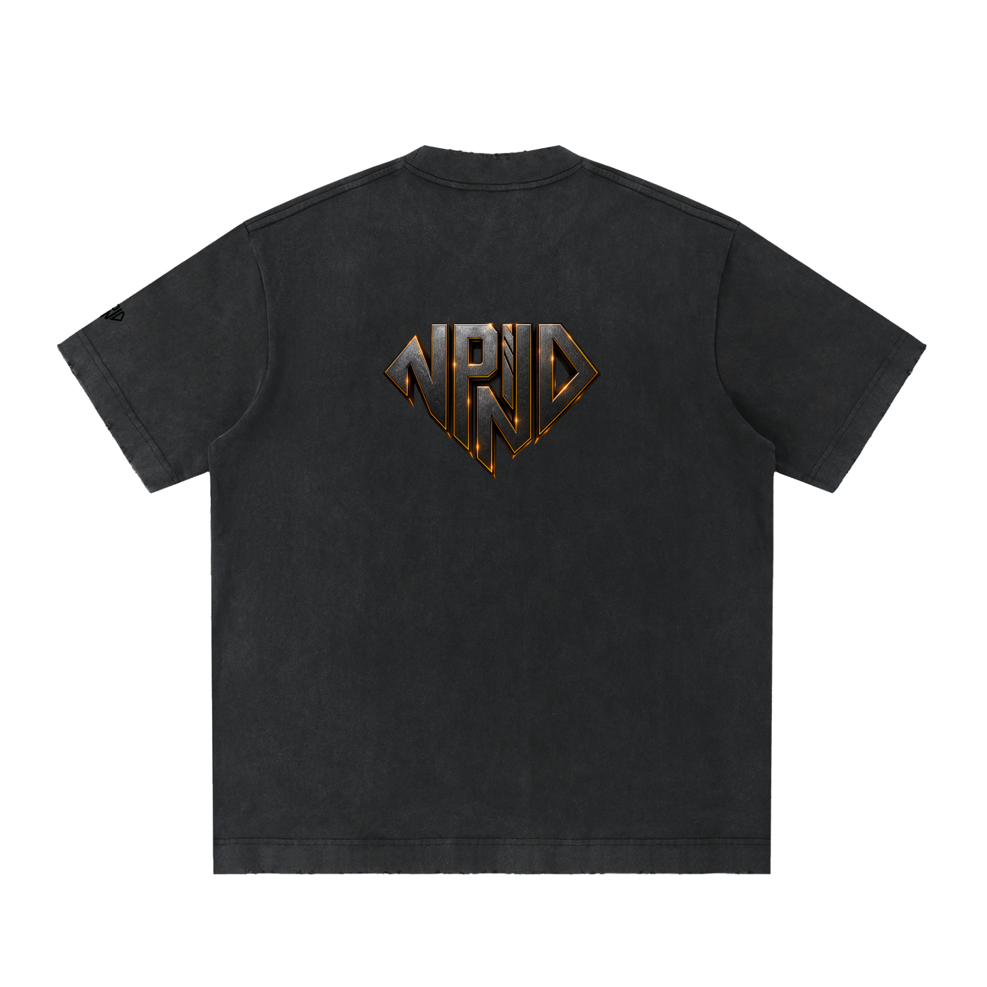 NPND Heavyweight Vintage Washed Frayed T-Shirt
