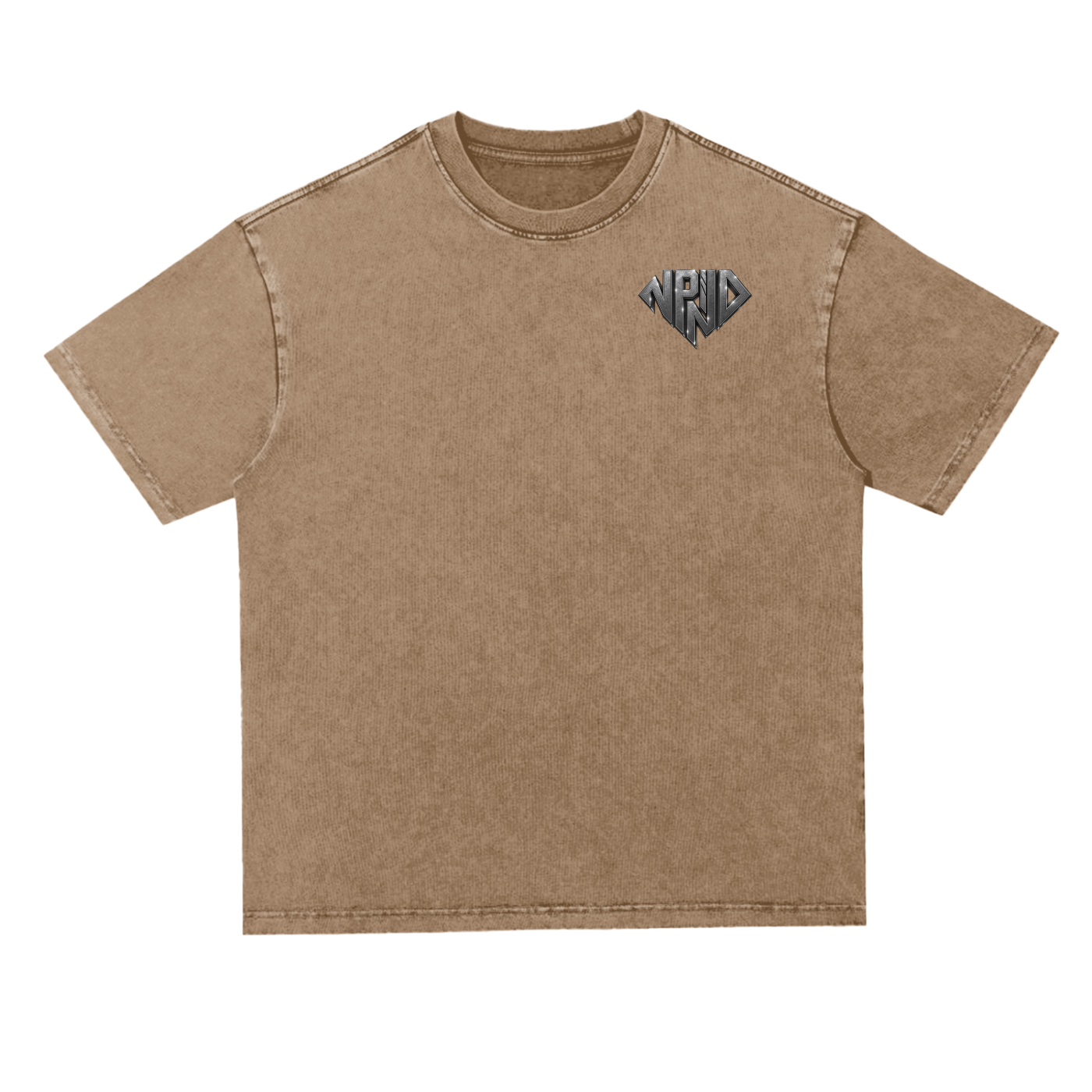NPND Snow Washed Heavyweight Oversize T-Shirt