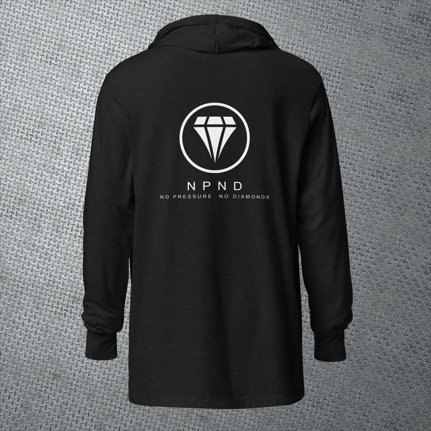 Hooded long-sleeve tee