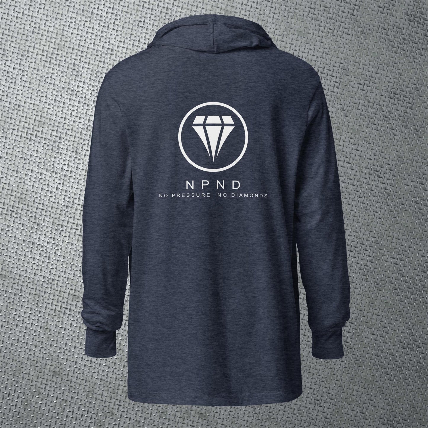 Hooded long-sleeve tee