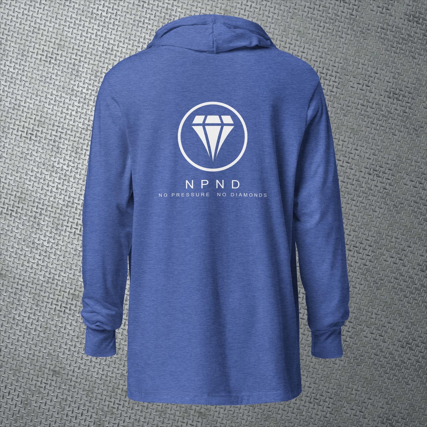 Hooded long-sleeve tee