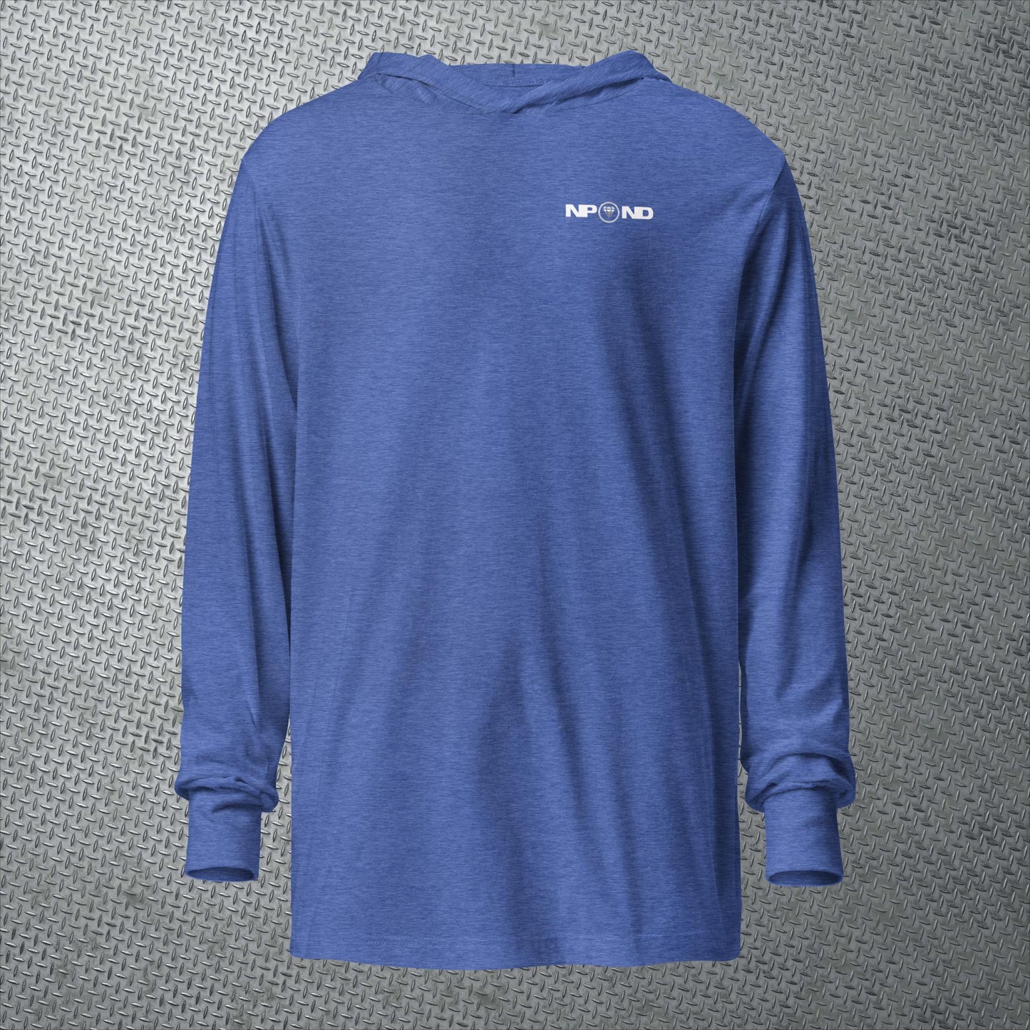 Hooded long-sleeve tee